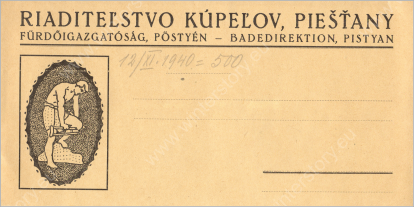Trojjazyčný dokument zo 40. rokov 20. storočia